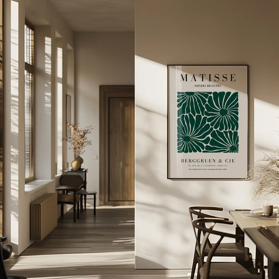 Matisse Zielone Kwiaty Plakat