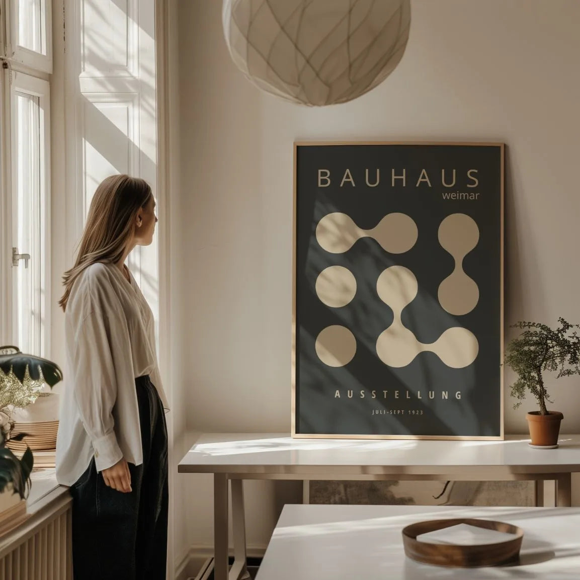 Bauhaus Molekuły Plakat
