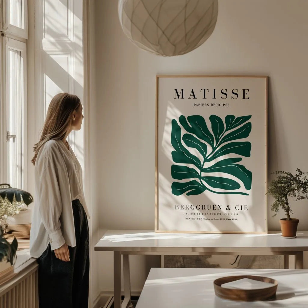 Henri Matisse Zielony Liść Plakat