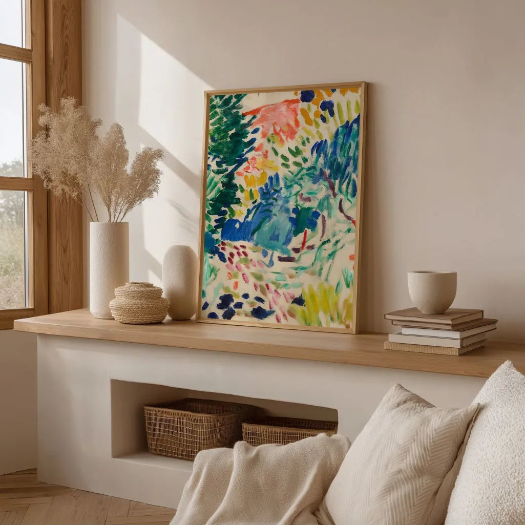 Henri Matisse Plakat – Krajobraz w Collioure, 1905 (Pełna okładka)