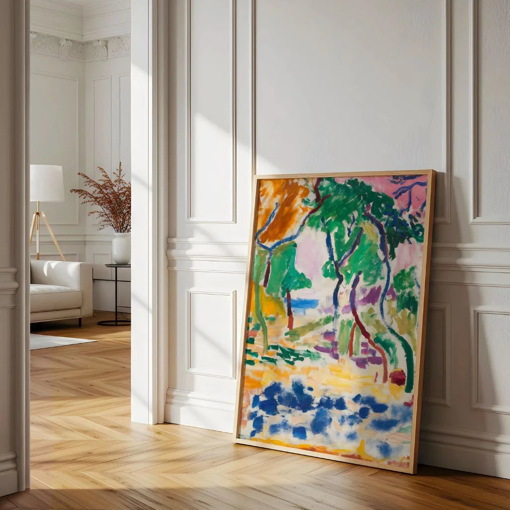 Henri Matisse Plakat – Krajobraz pod Collioure, 1905 (Pełna okładka)