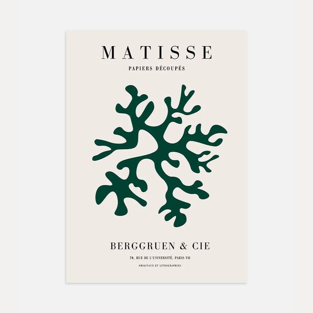 Henri Matisse Zielony Koral Plakat