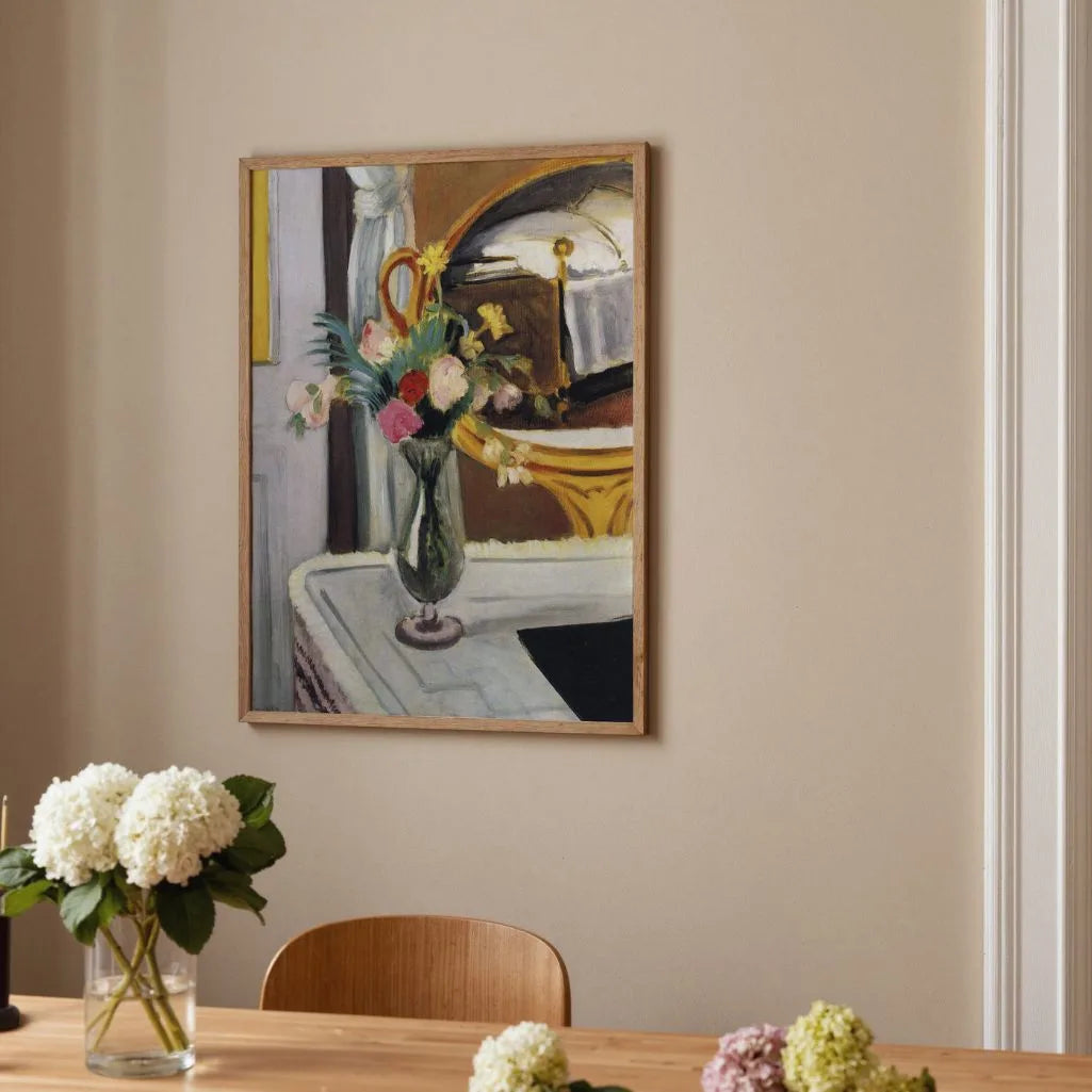 Henri Matisse Plakat – Bukiet na stole, 1916 (Pełna okładka)