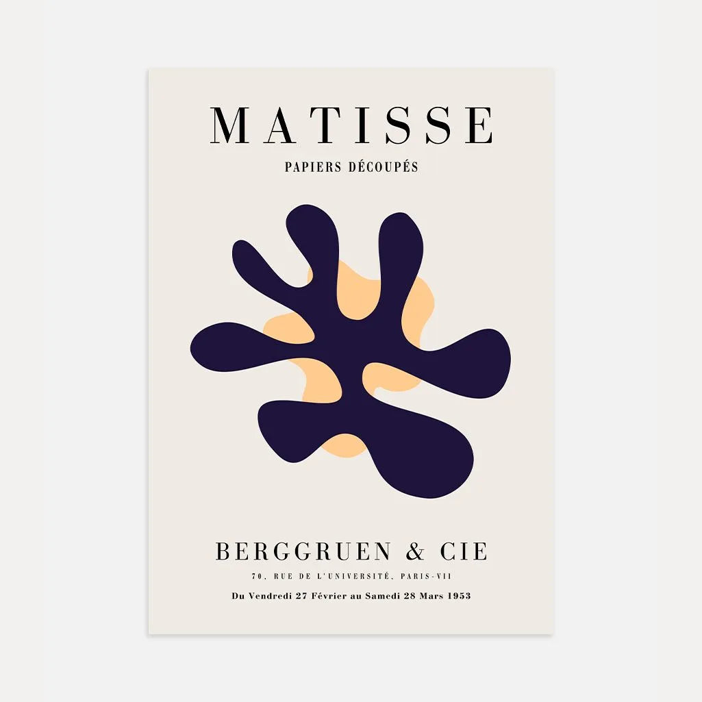 Henri Matisse Rytm Form Plakat