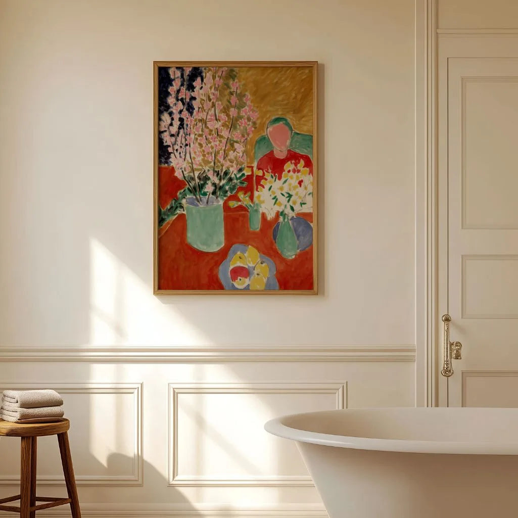 Henri Matisse Plakat – Kwiaty śliwy, 1948 (Pełna okładka)