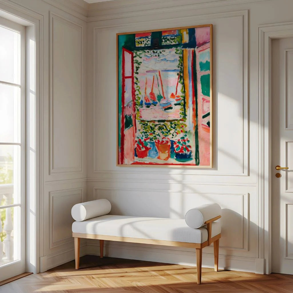 Henri Matisse Plakat – Otwarte okno, Collioure, 1905 (Pełna okładka)