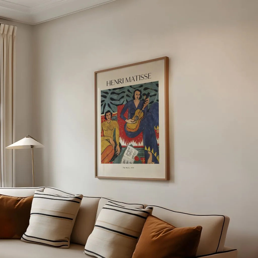 Henri Matisse Plakat – Muzyka, 1939