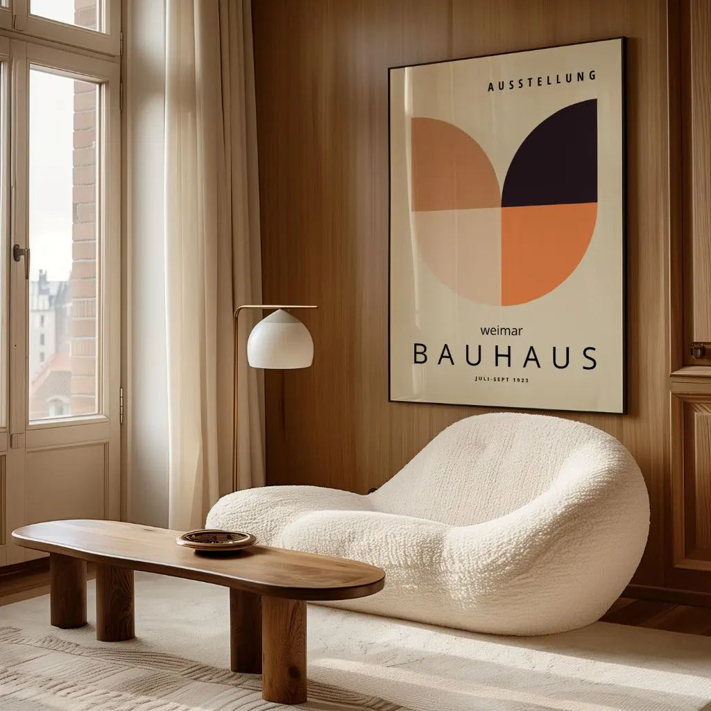 Bauhaus Weimar Ciepło Plakat