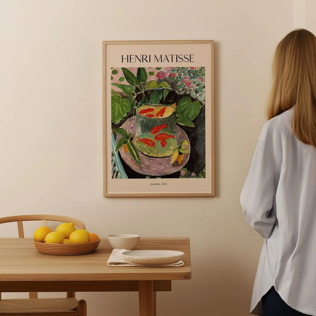 Henri Matisse Plakat – Złote rybki, 1912