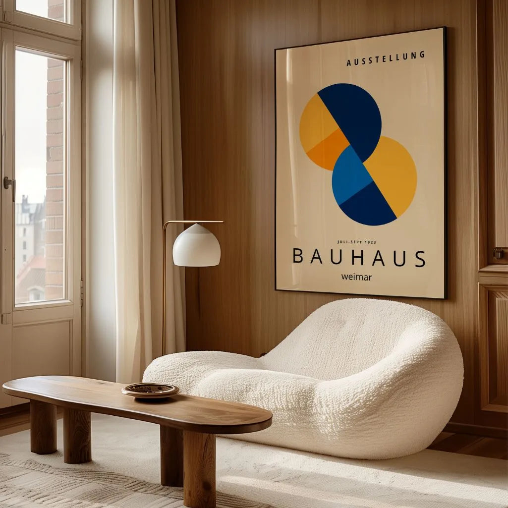 Bauhaus Nakładające Się Formy Plakat