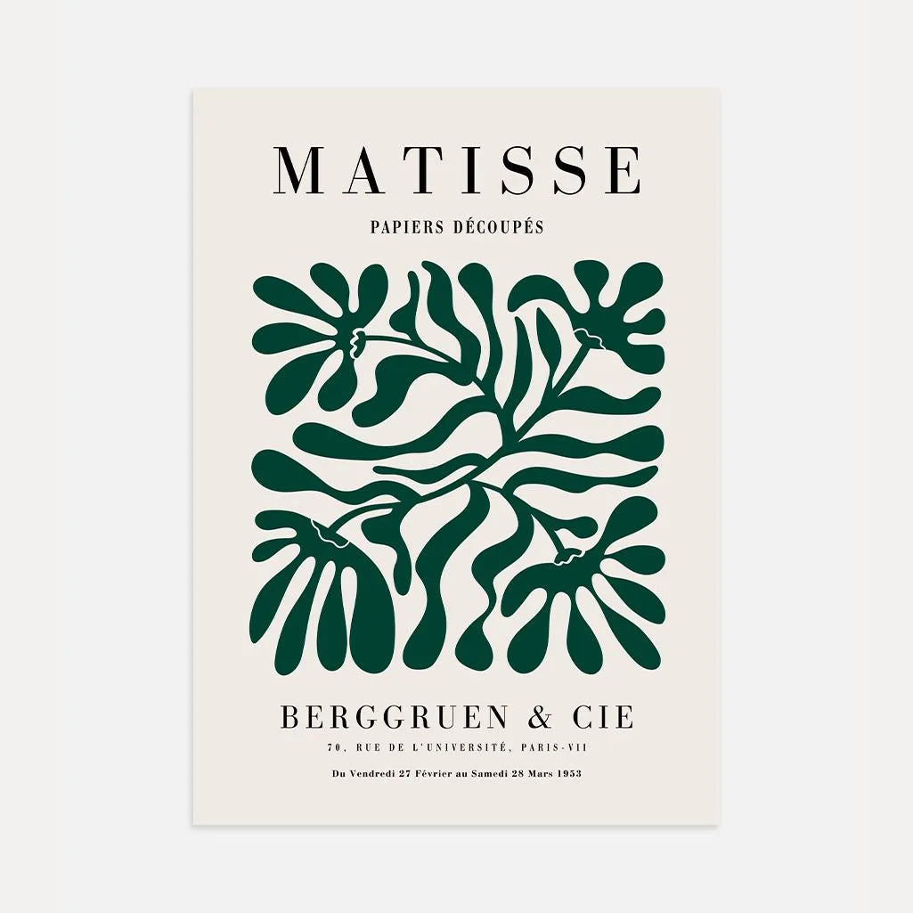 Henri Matisse Zieleń Plakat