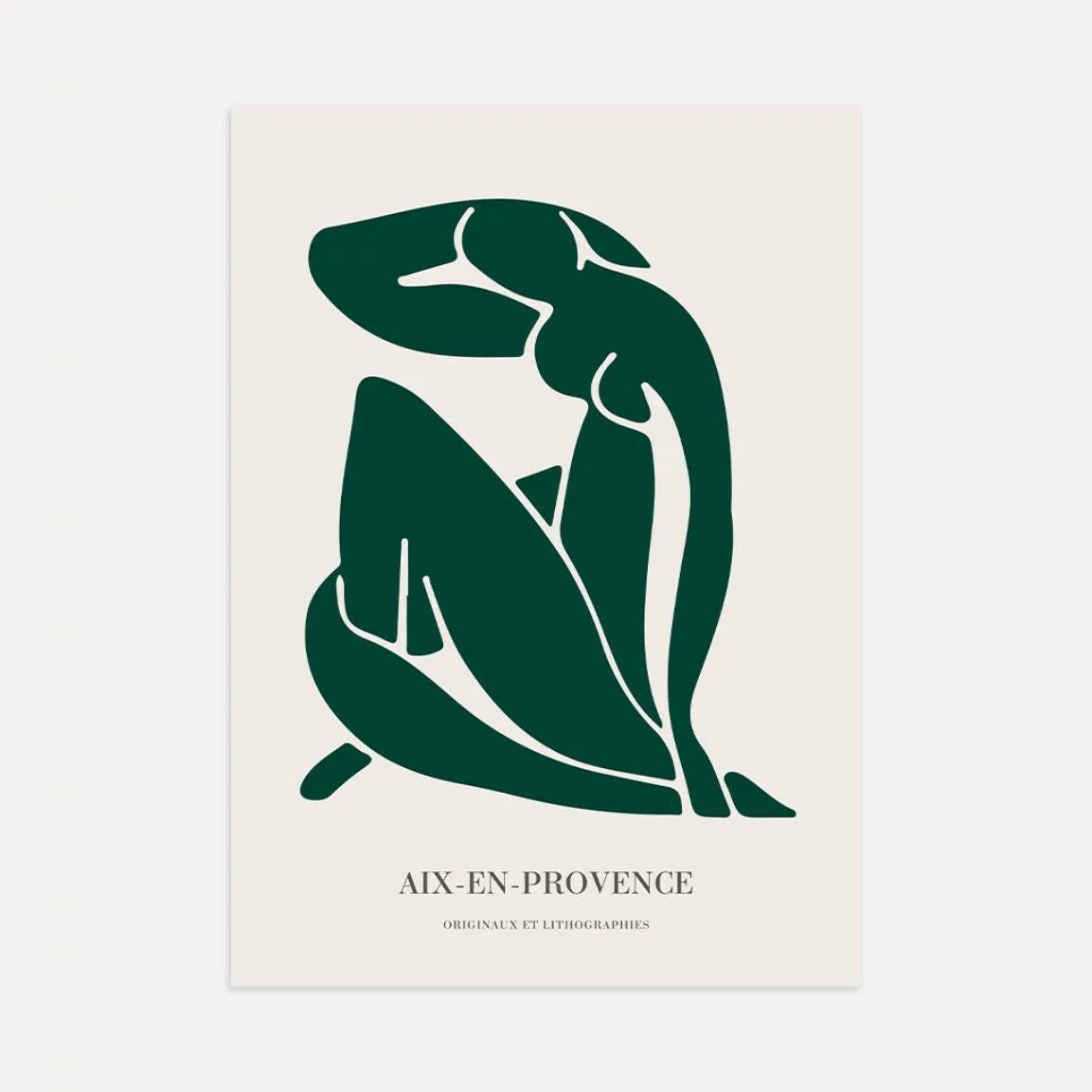 Matisse Plakat - Zielony Akt