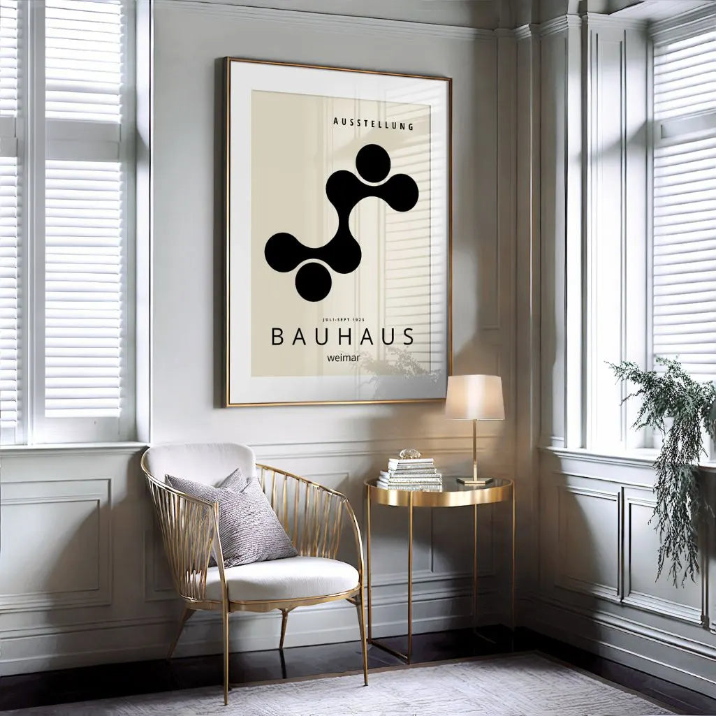 Bauhaus Organiczne Połączenia Plakat
