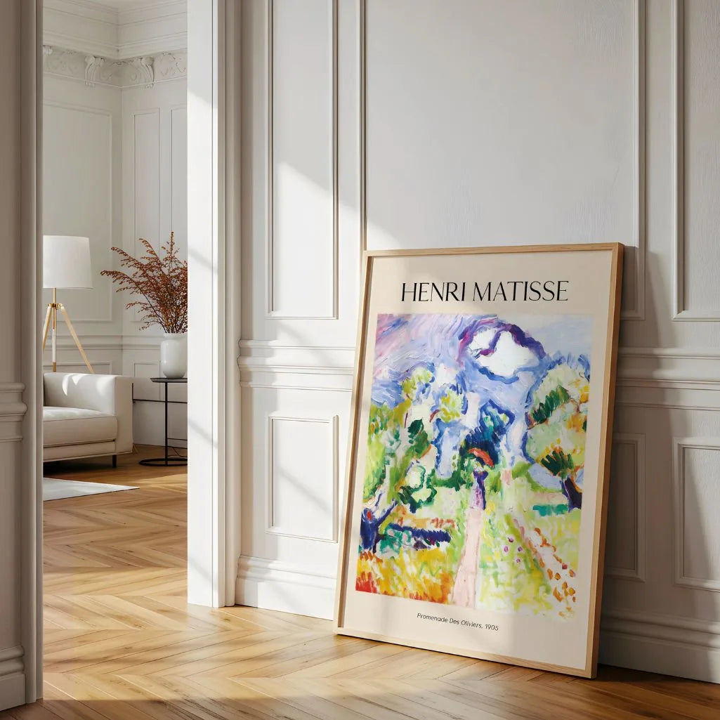 Henri Matisse Plakat – Spacer wśród oliwek, 1905