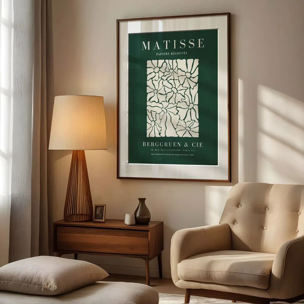 Henri Matisse Zielone Formy Plakat