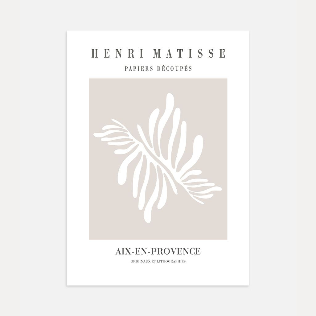 Matisse Beż Harmonia Plakat