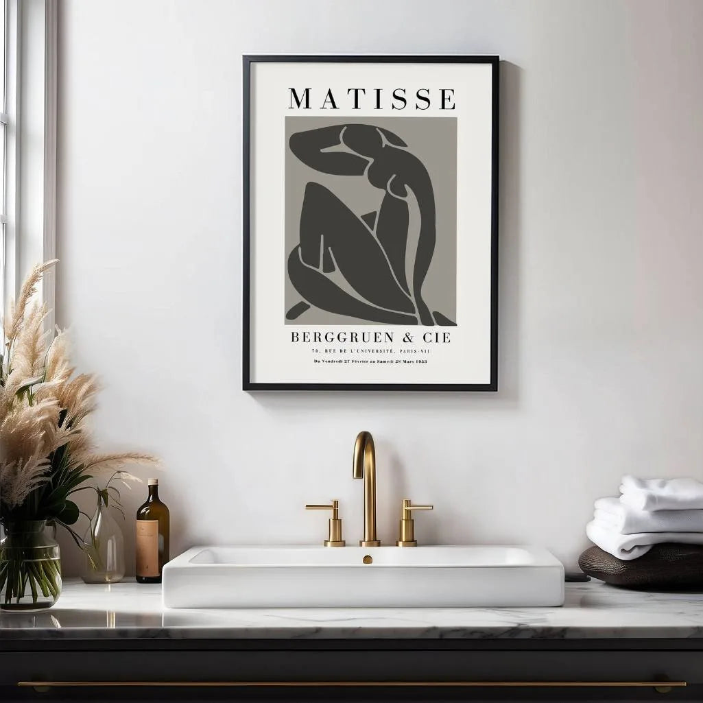 Henri Matisse – Plakat Akt Kobiety Szarości