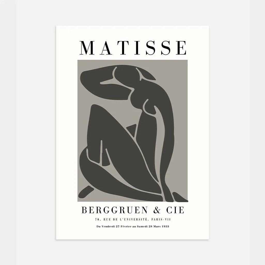 Henri Matisse – Plakat Akt Kobiety Szarości