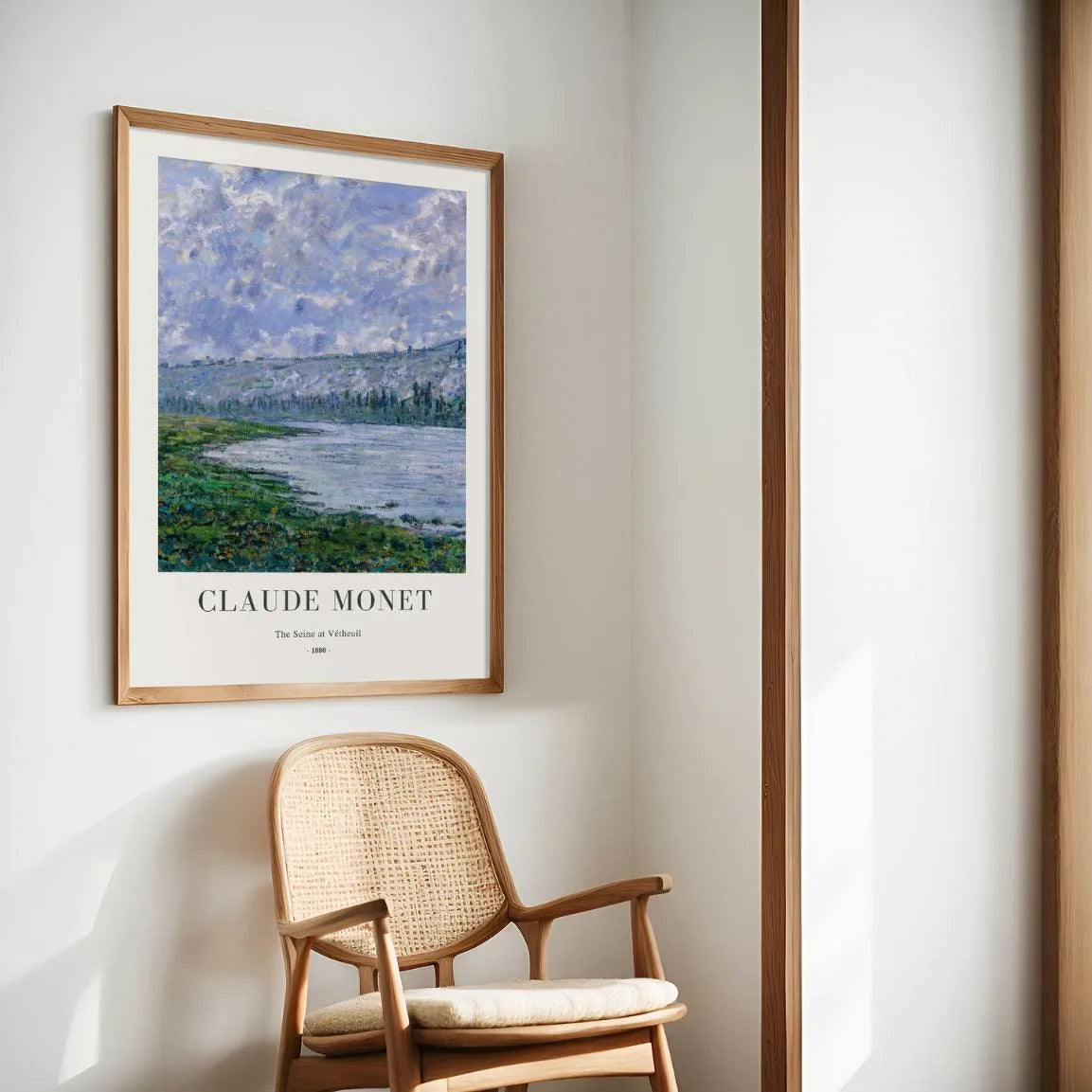 Plakat Claude Monet – Sekwana w Vétheuil