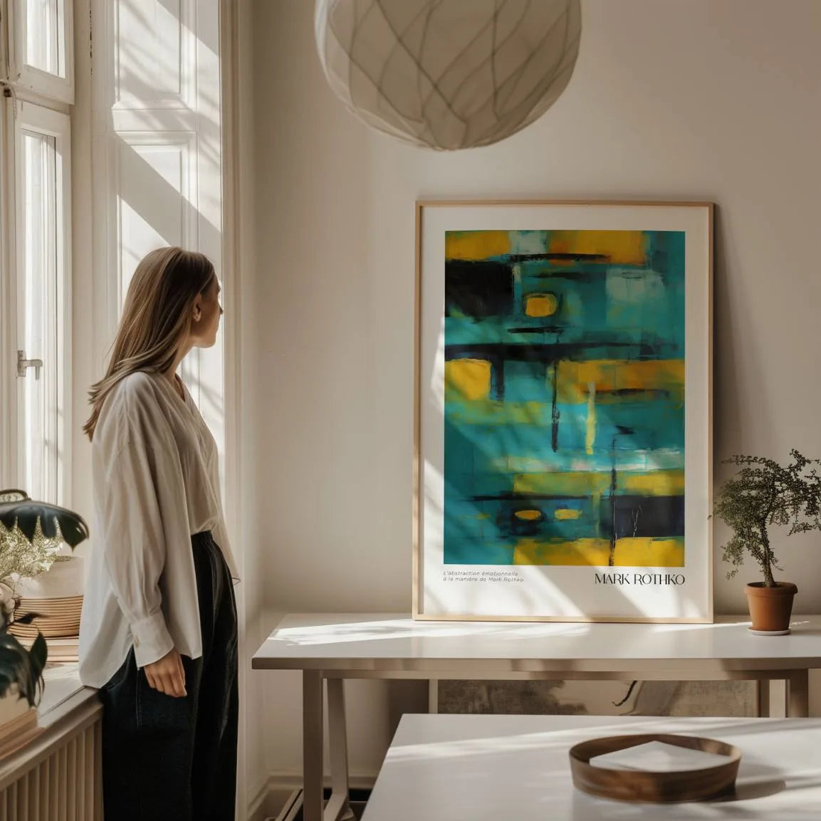 Rothko Plakat Złoto