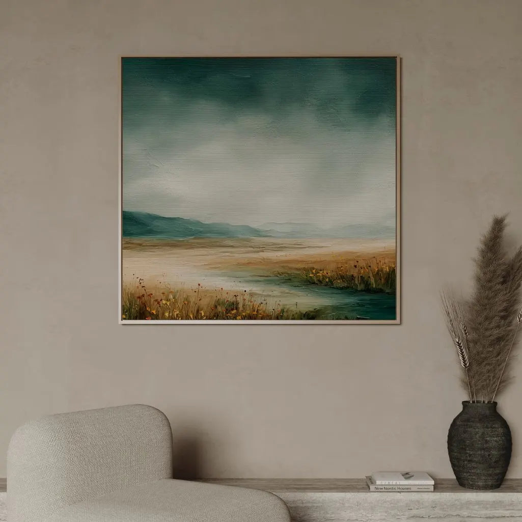 Obraz na płótnie w ramie – Przed burzą