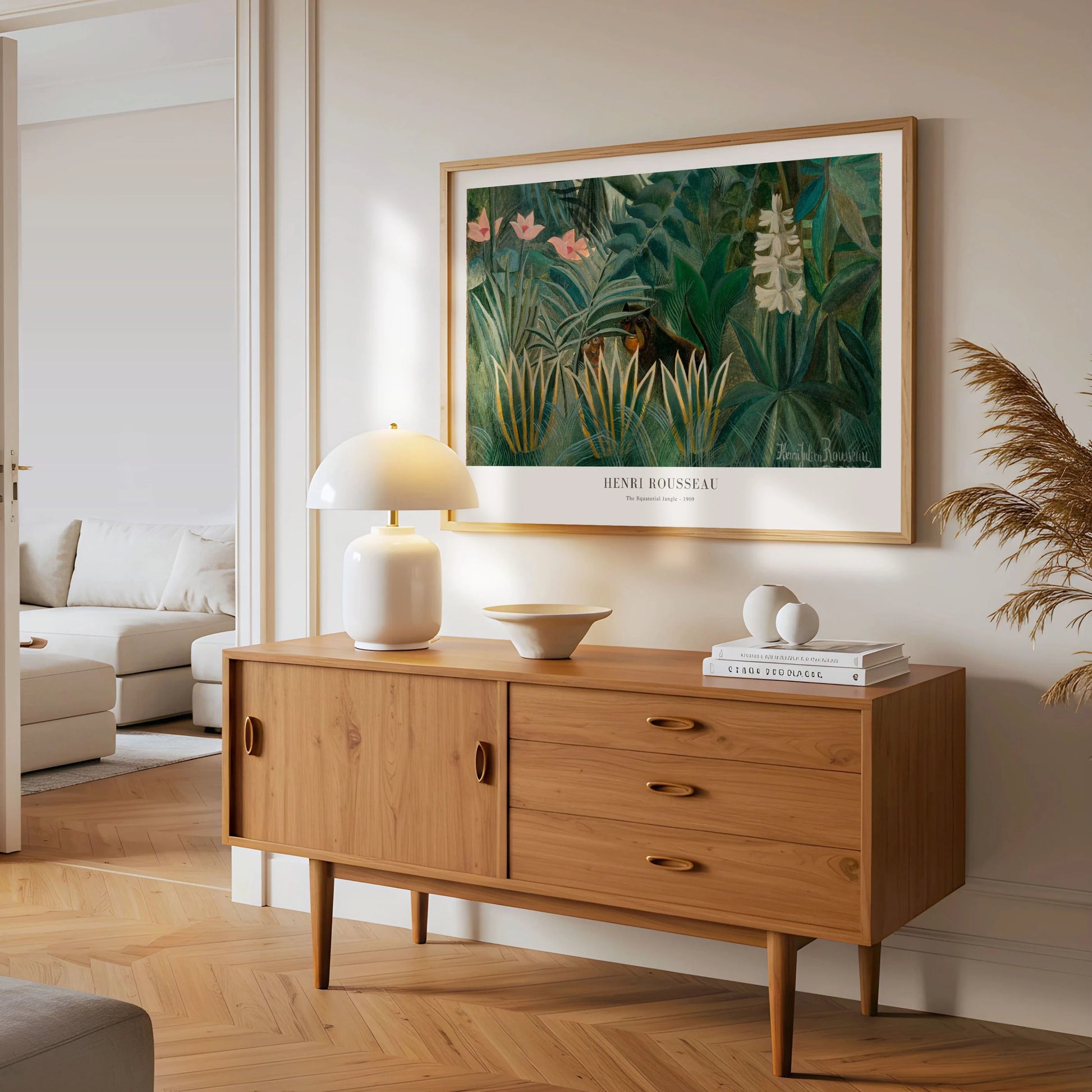 Henri Rousseau – Dżungla równikowa Plakat