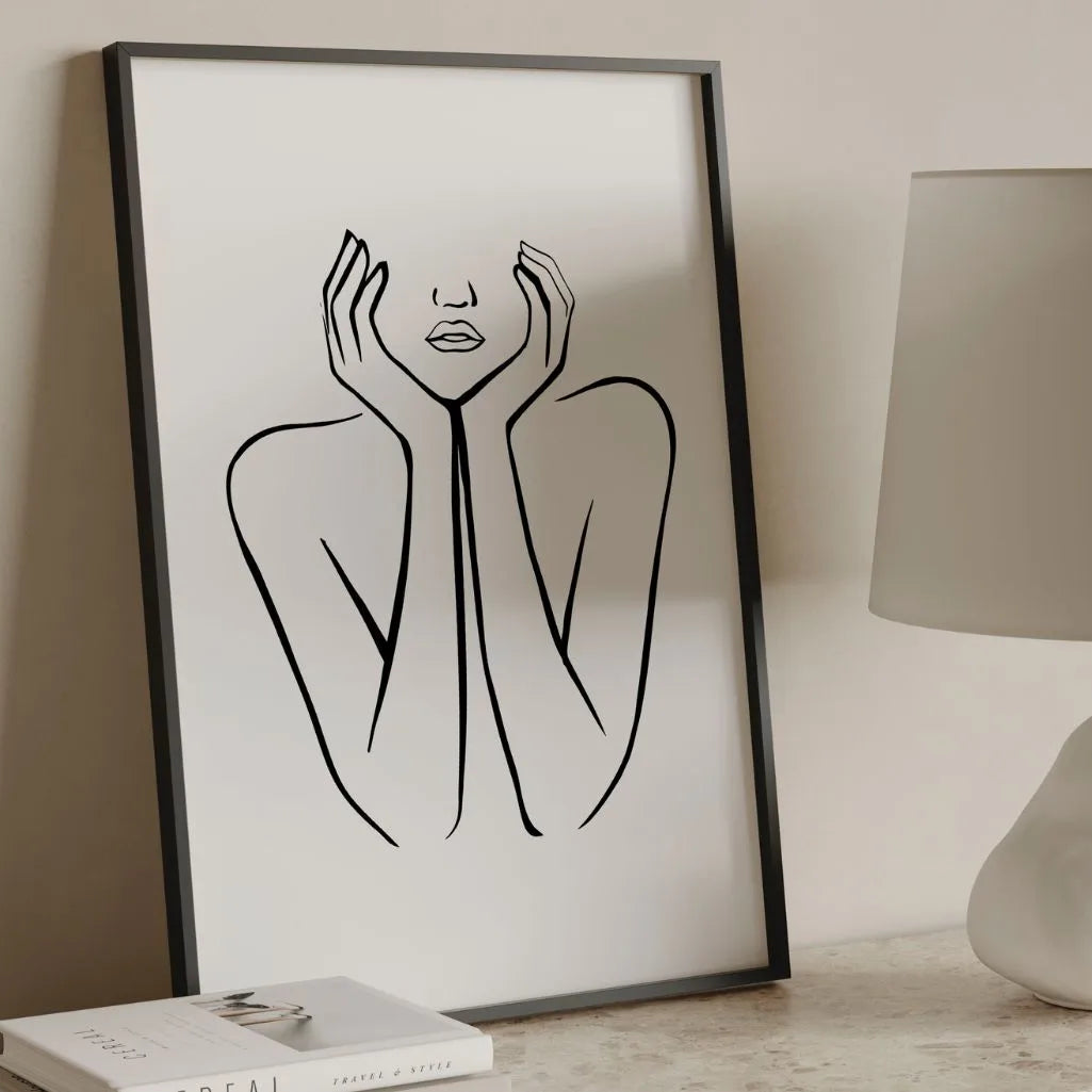 Plakat – Myśli w ciszy