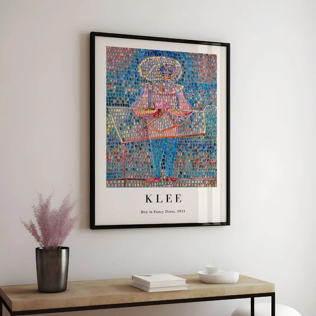 Paul Klee Plakat – Chłopiec w przebraniu, 1931