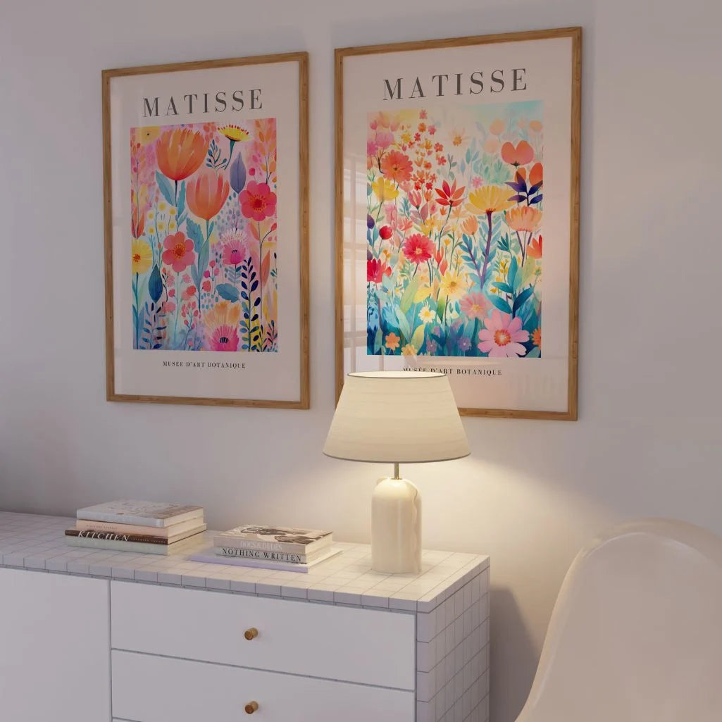 Henri Matisse Floral Expression Poster Set of 2