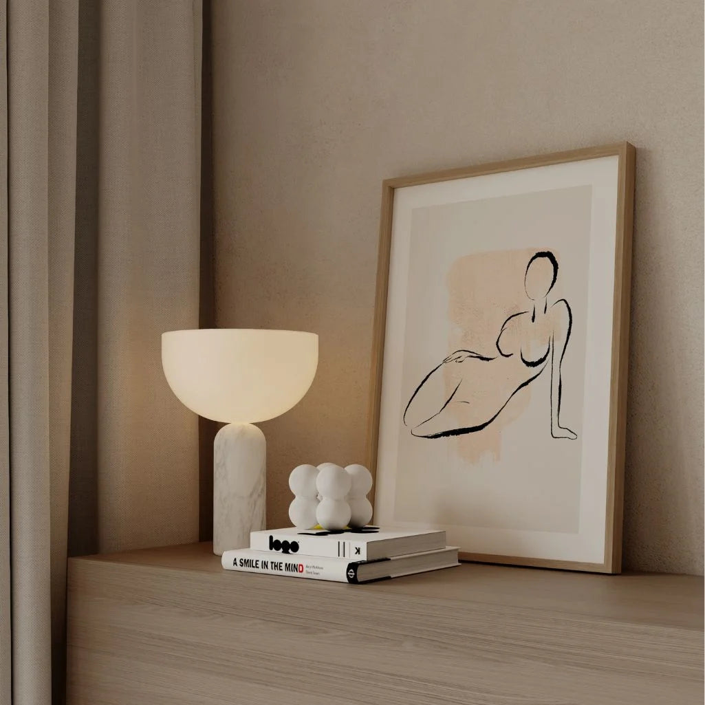 Plakat – Kobieca forma w linii