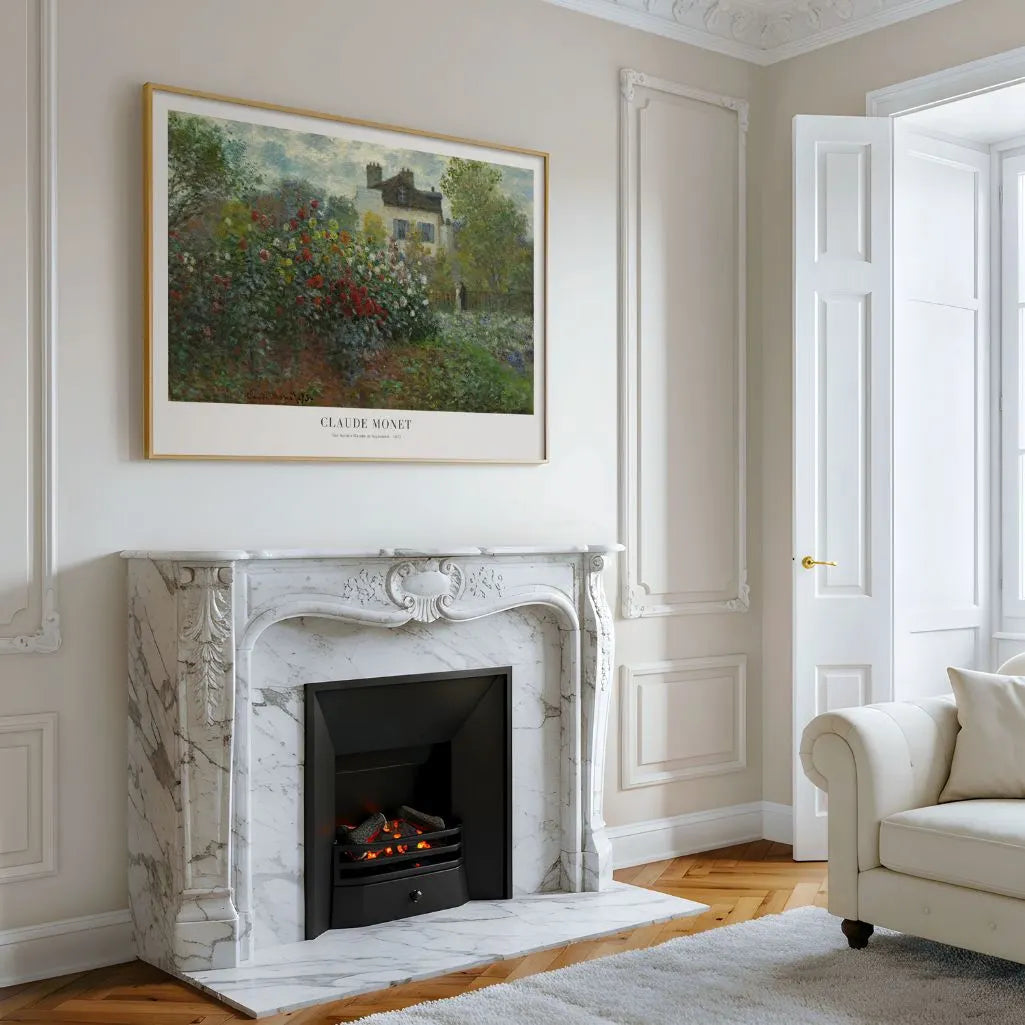 Plakat Claude Monet – Ogród artysty w Argenteuil