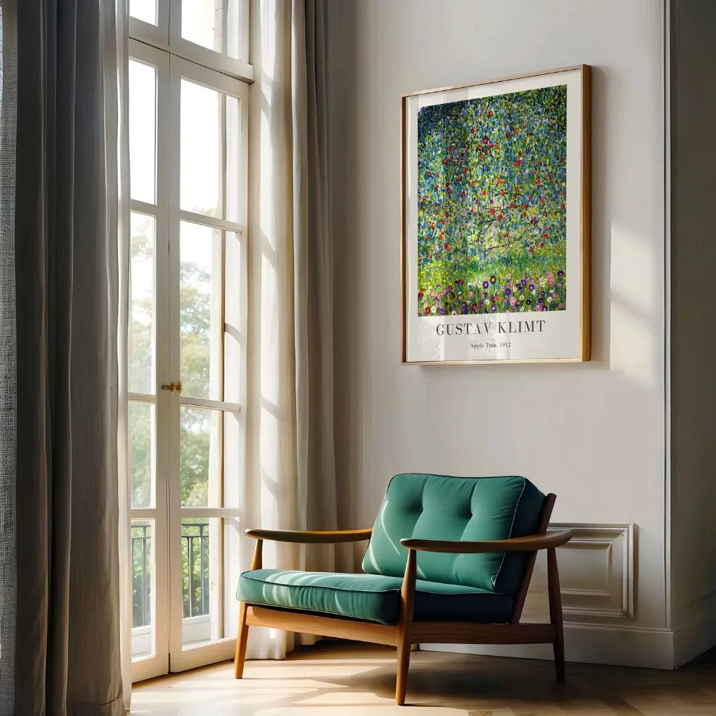 Gustav Klimt Plakat – Jabłoń (1912)
