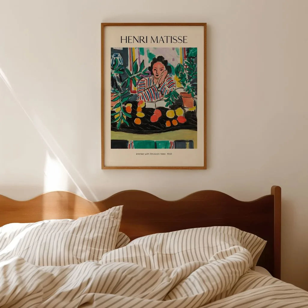 Henri Matisse Plakat – Wnętrze z etruskim wazonem, 1940