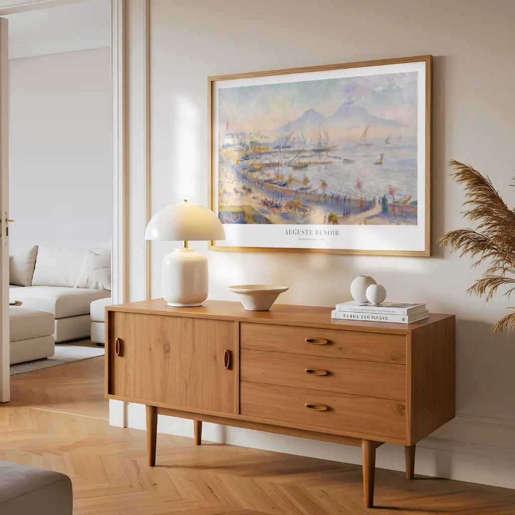 Auguste Renoir – Zatoka Neapolitańska Plakat