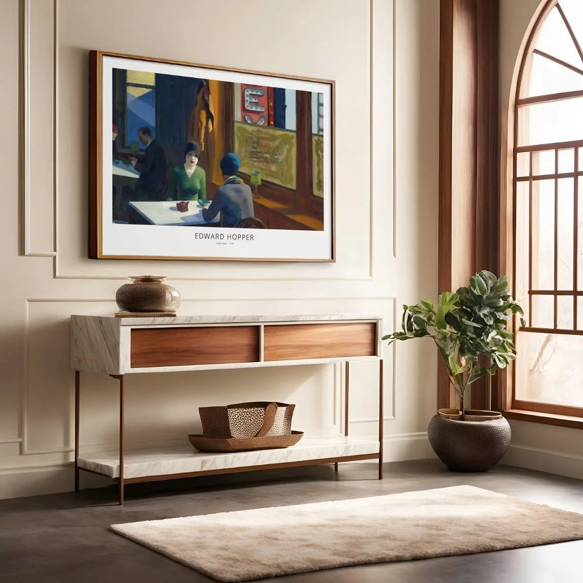 Plakat Edward Hopper – Chop Suey