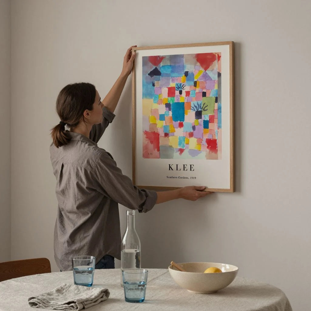 Paul Klee Plakat – Ogrody Południa 1919