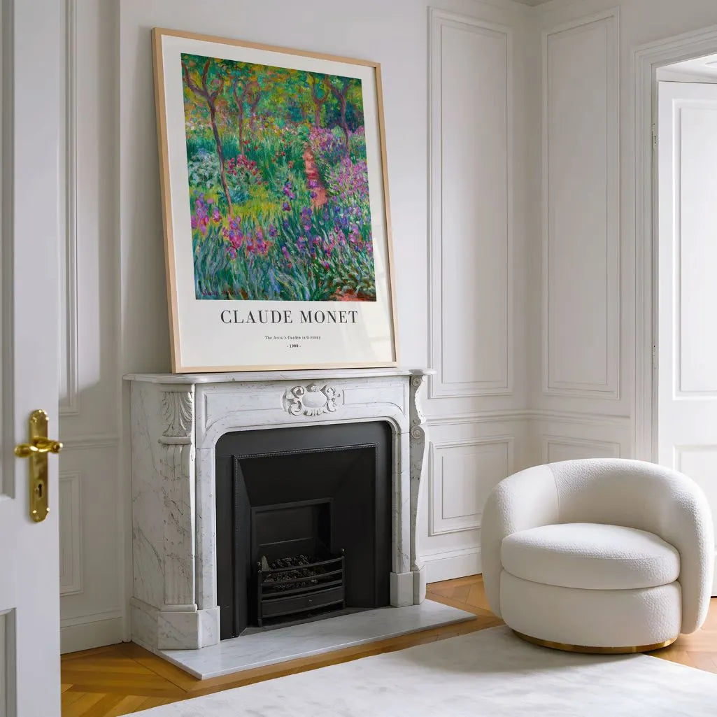 Plakat Claude Monet – Ogród artysty w Giverny