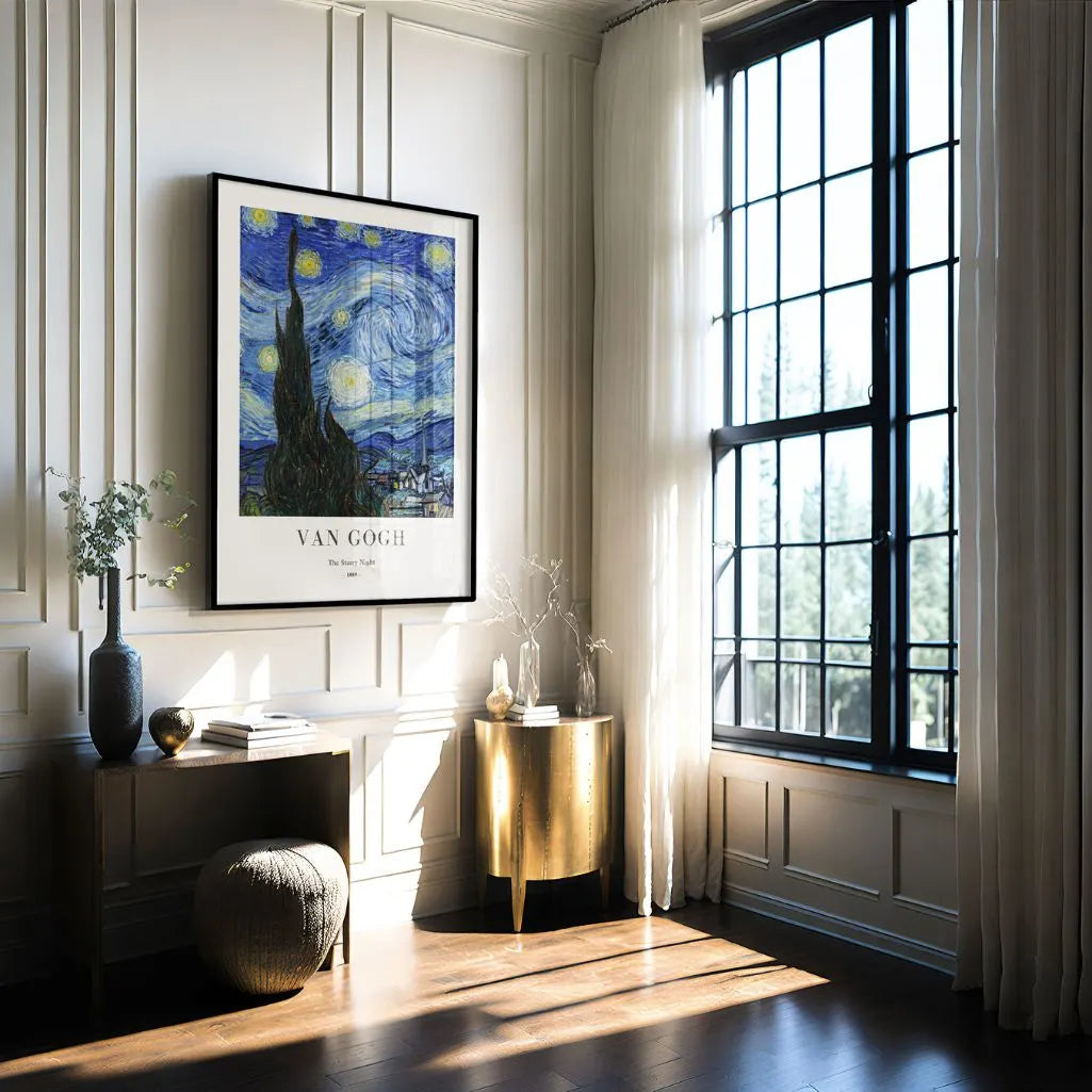 Plakat Vincent van Gogh – Gwiaździsta noc– 1889