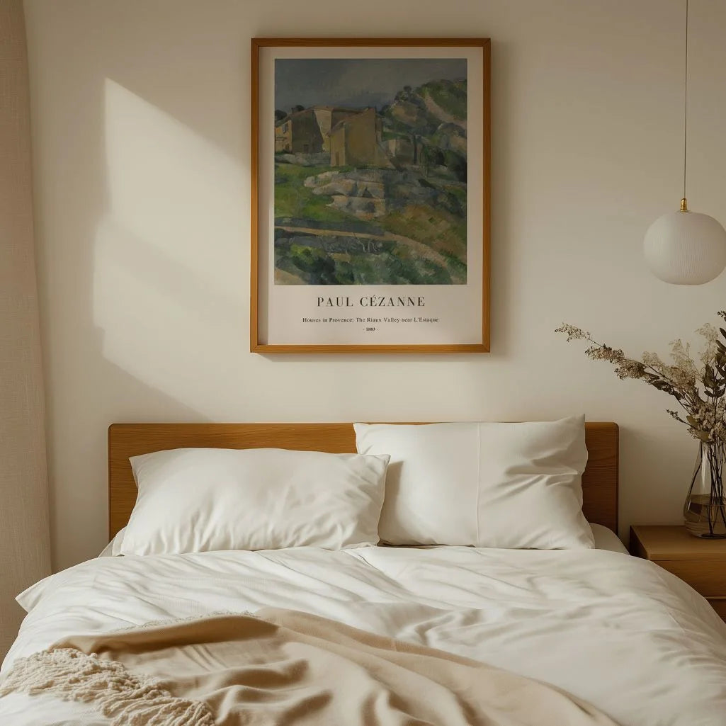 Paul Cézanne Plakat – Domy w Prowansji (1883)