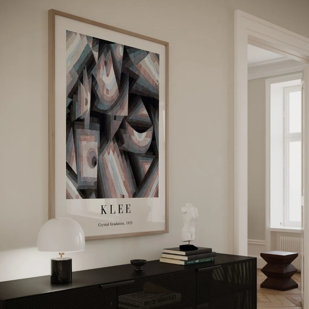 Paul Klee Plakat – Krystaliczna gradacja, 1921