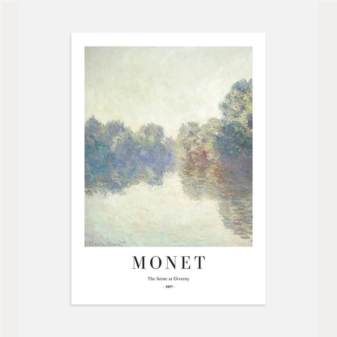Monet Plakat Mgła