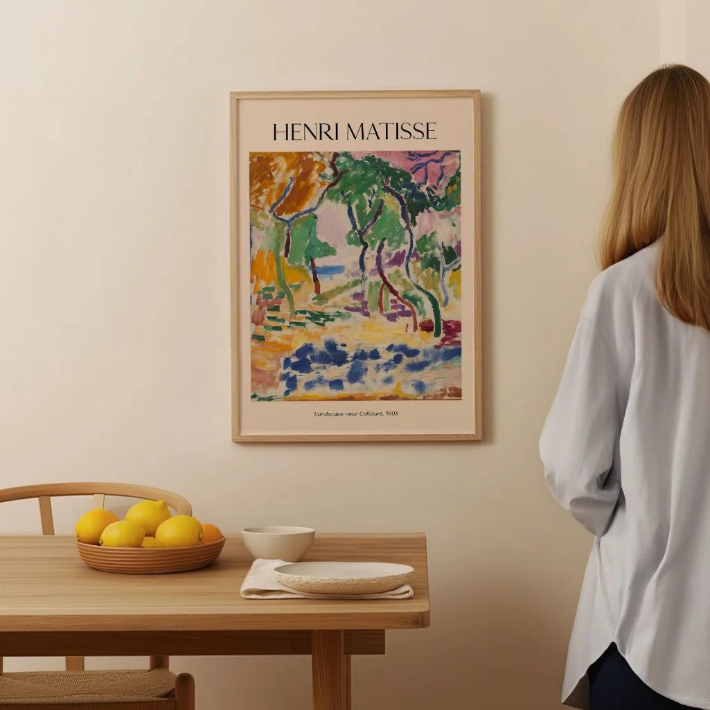 Henri Matisse Plakat – Pejzaż niedaleko Collioure, 1905