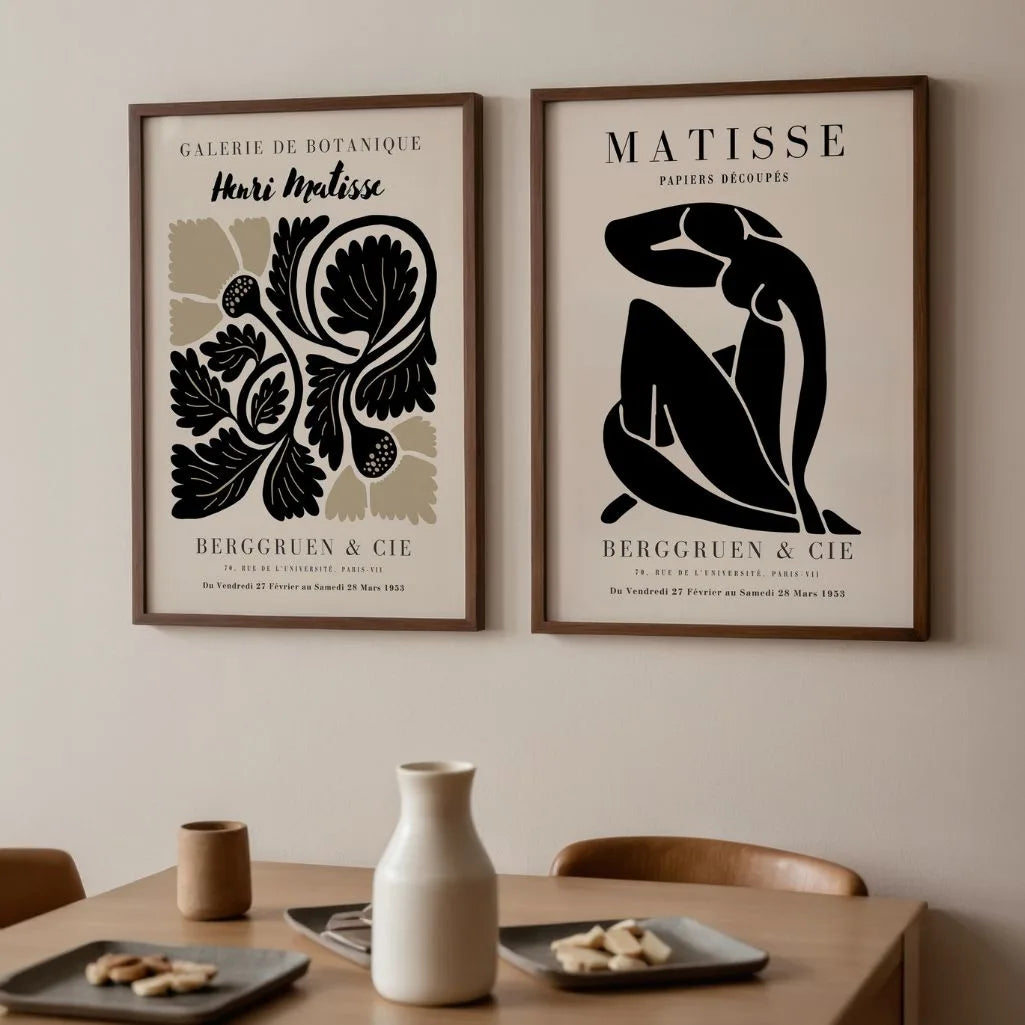 Matisse Black Shapes Set of 2