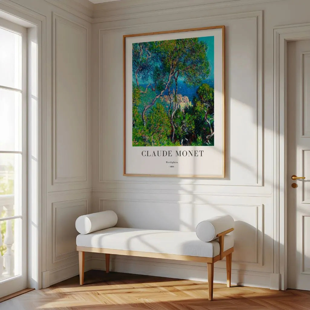 Claude Monet – Bordighera (1884) Plakat