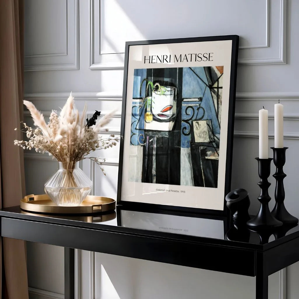 Henri Matisse Plakat – Złote rybki i paleta, 1915