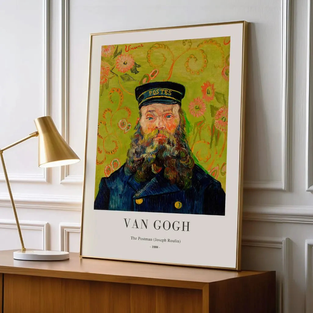 Vincent van Gogh – Listonosz Joseph Roulin Plakat