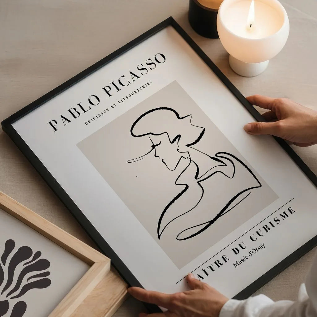 Plakat inspirowany twórczością Pablo Picasso – Profil artysty