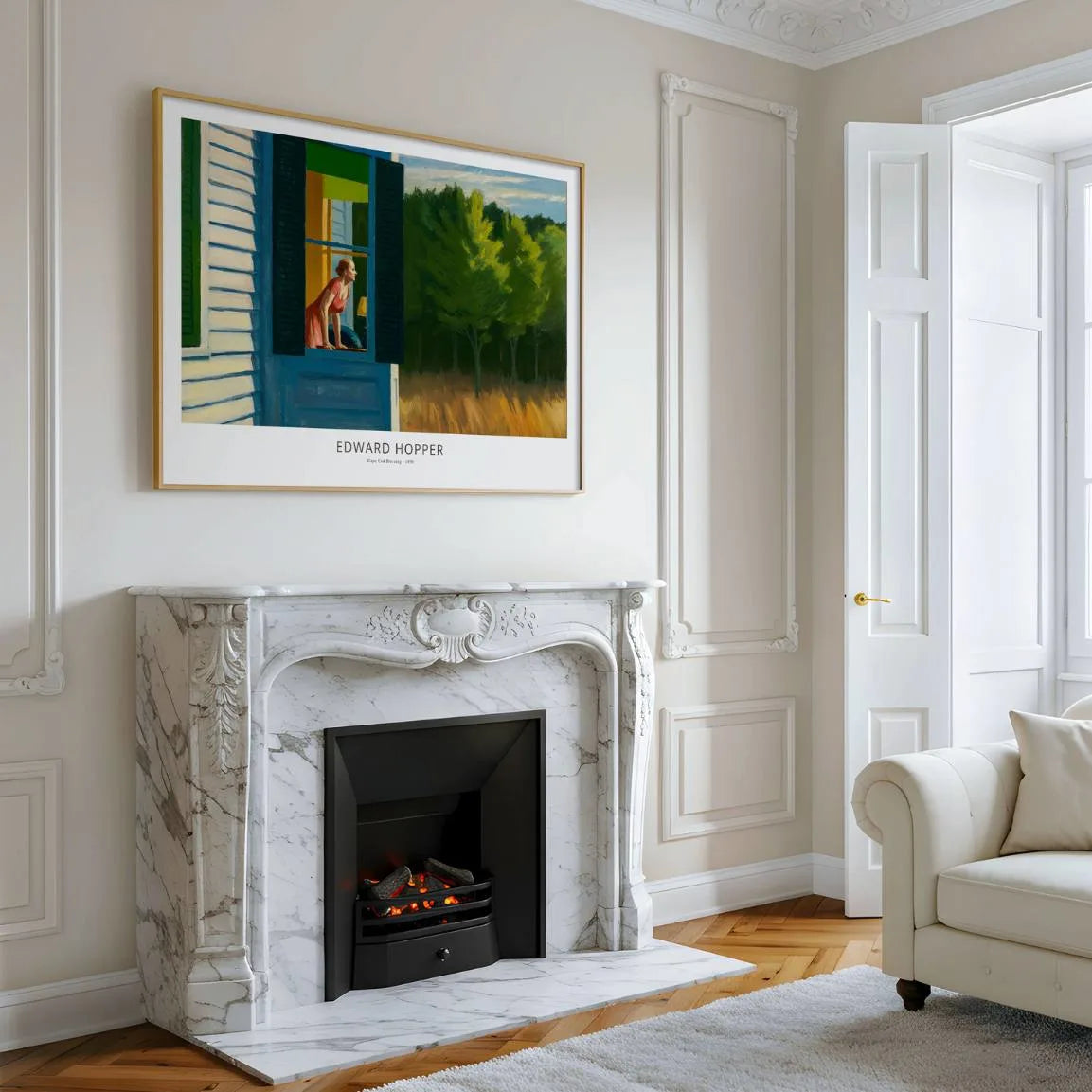 Plakat Edward Hopper – Poranek w Cape Cod