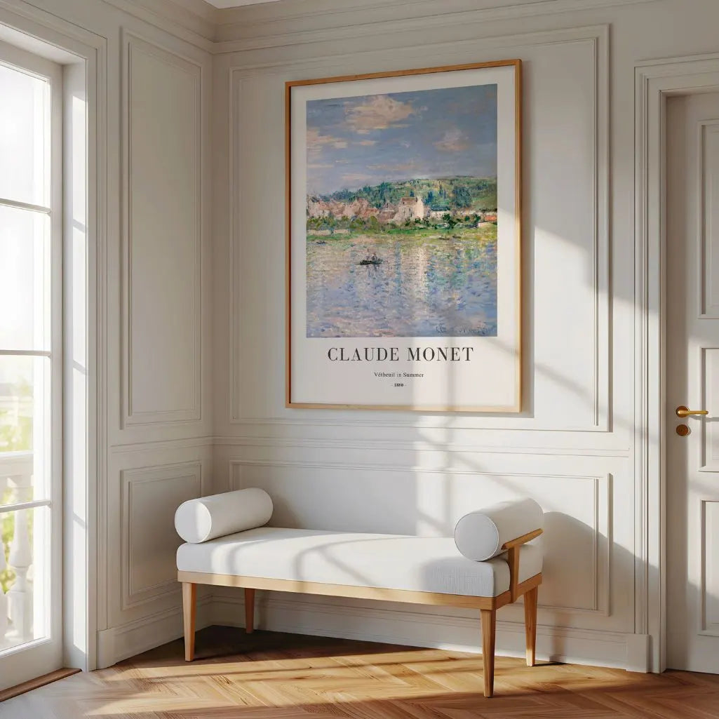 Claude Monet – Vétheuil latem (1880) Plakat