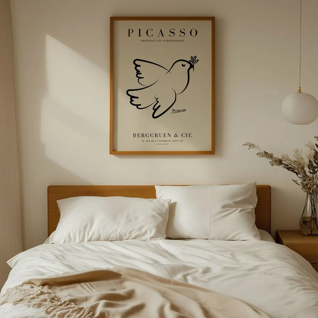 Plakat inspirowany twórczością Pablo Picasso – Gołąb nadziei